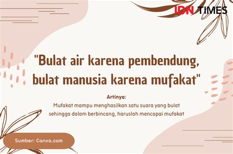 bekerjasama peribahasa